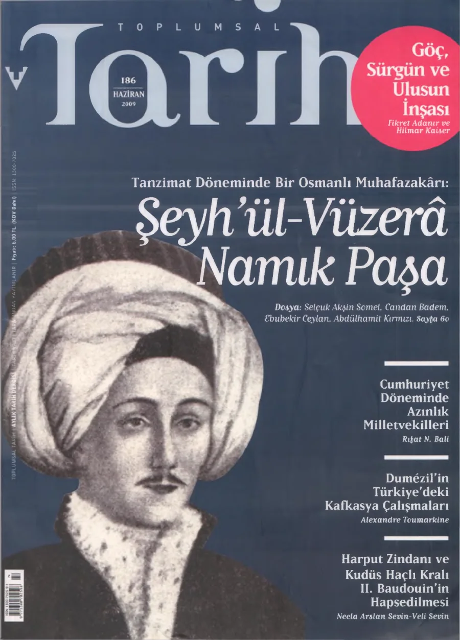 Toplumsal Tarih Sayı 186 Haziran kitap kapağı