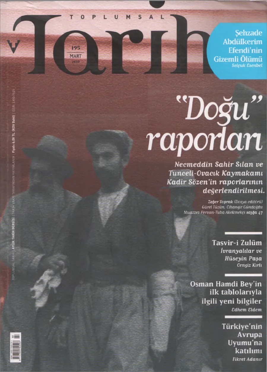 Toplumsal Tarih Sayı 195 Mart kapak görseli