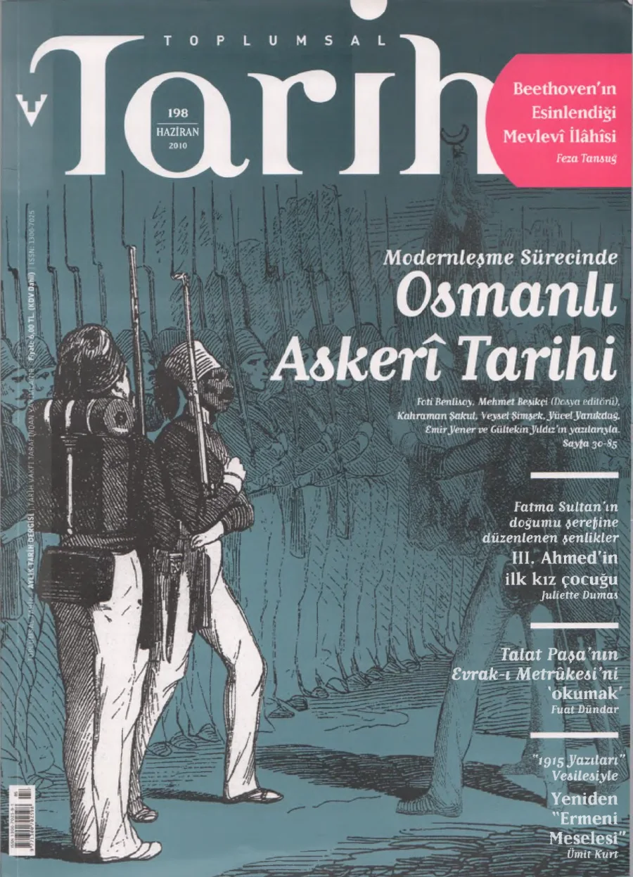 Toplumsal Tarih Sayı 198 Haziran kitap kapağı