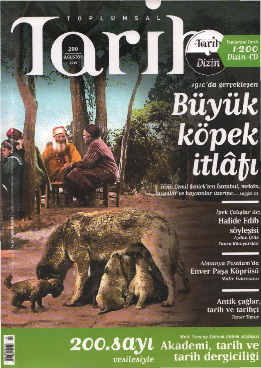 Toplumsal Tarih Sayı 200 Ağustos kapak görseli