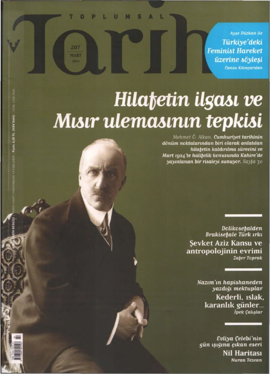 Toplumsal Tarih Sayı 207 Mart kapak görseli