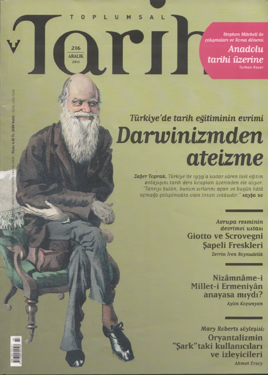 Toplumsal Tarih Sayı 216 Aralık kitap kapağı