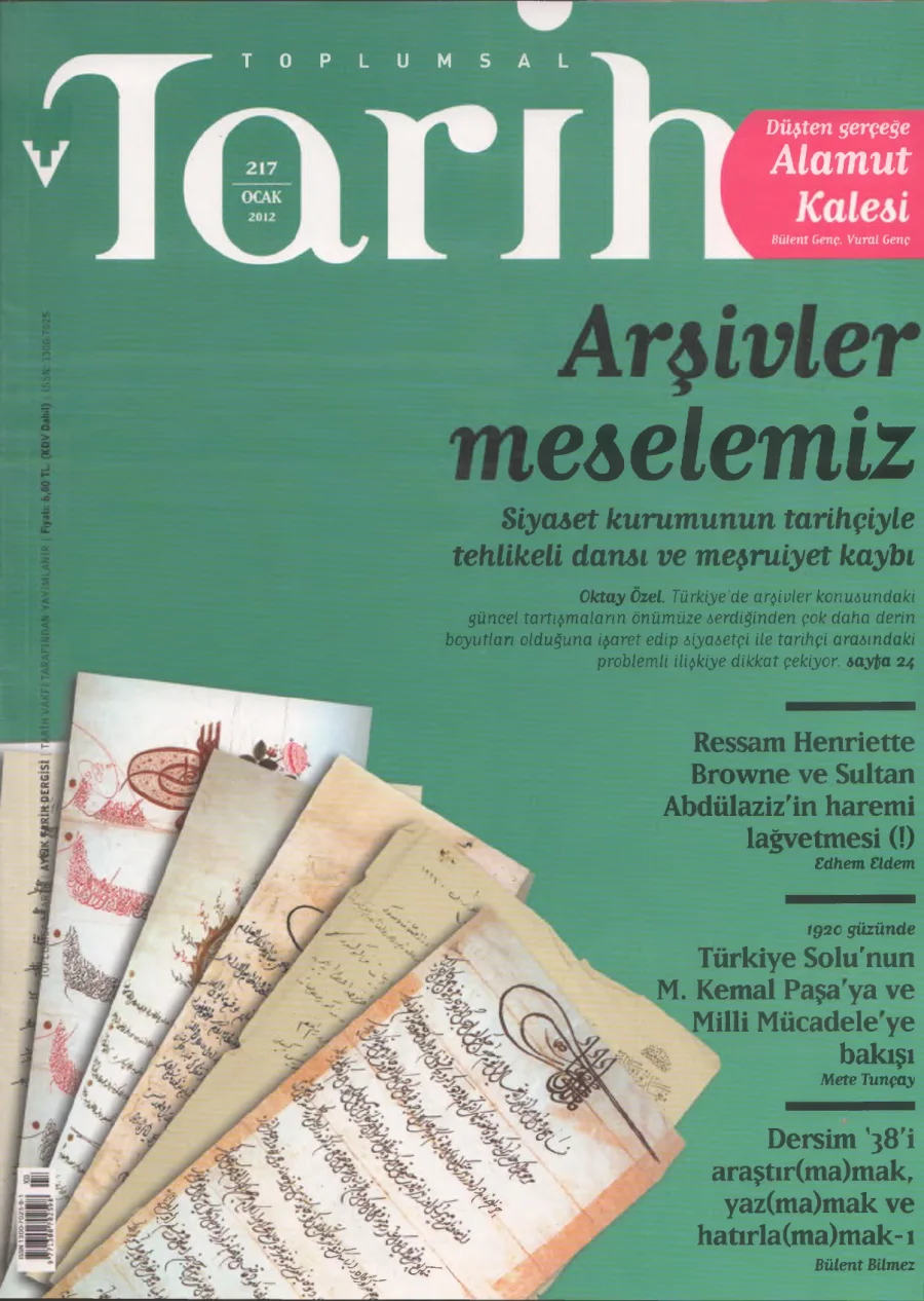 Toplumsal Tarih Sayı 217 Ocak kapak görseli