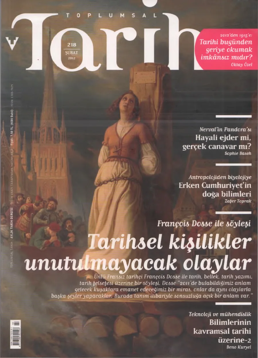 Toplumsal Tarih Sayı 218 Şubat kapak görseli