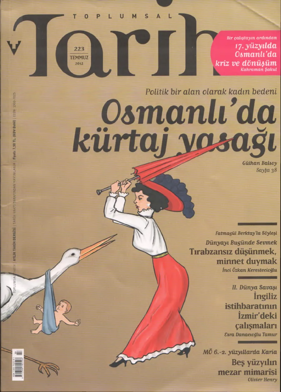Toplumsal Tarih Sayı 223 Temmuz kitap kapağı