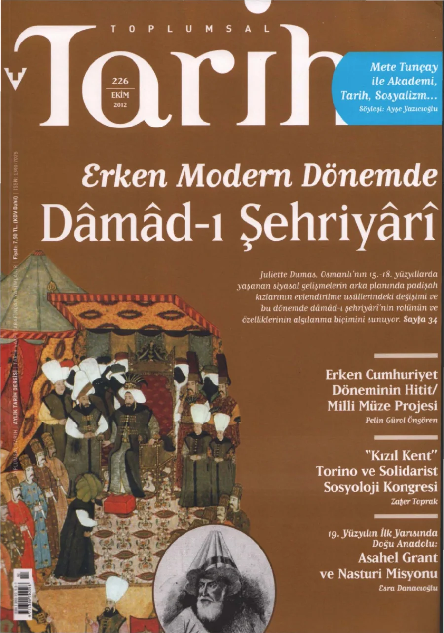 Toplumsal Tarih Sayı 226 Ekim kapak görseli