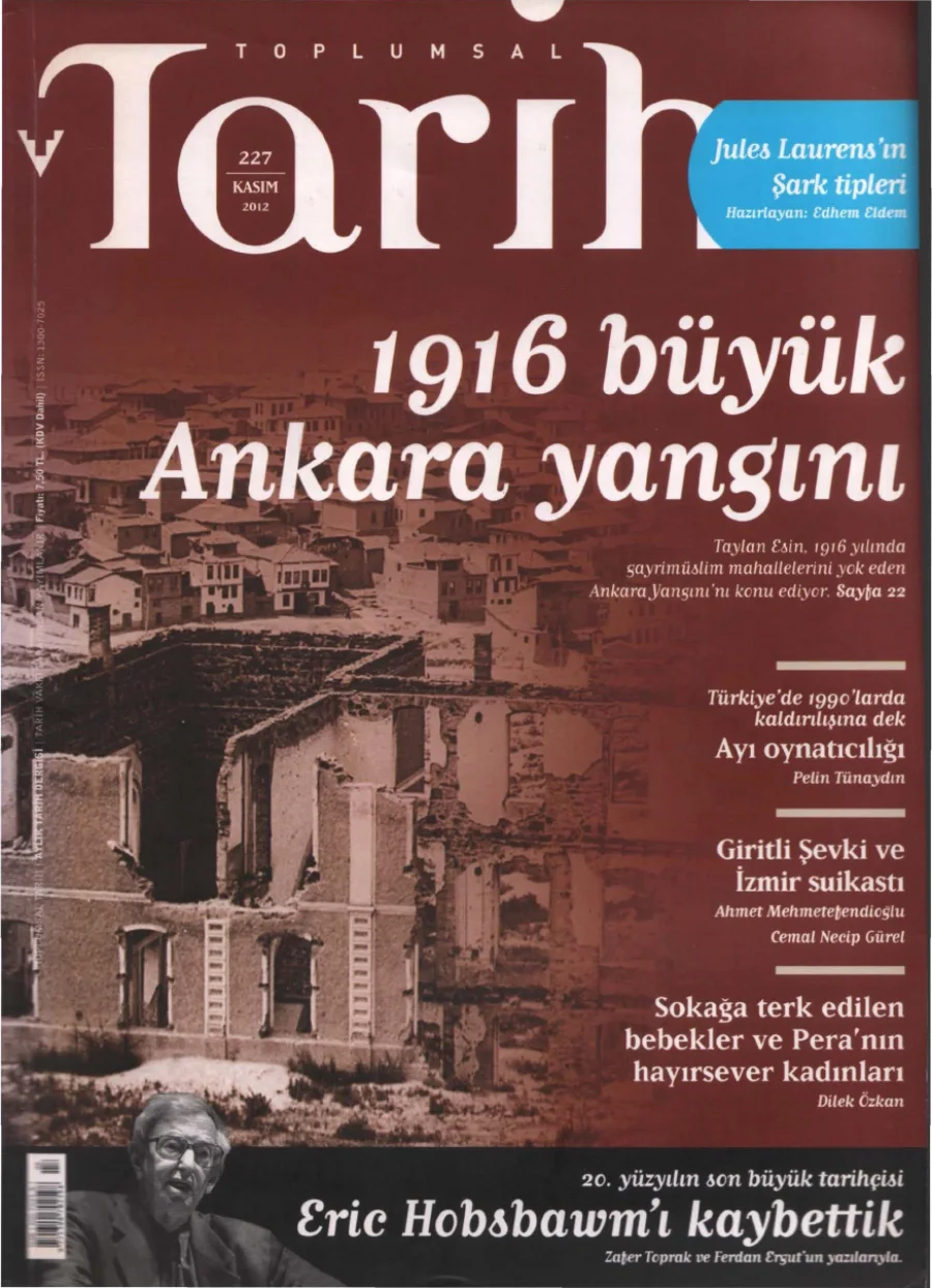 Toplumsal Tarih Sayı 227 Kasım kapak görseli