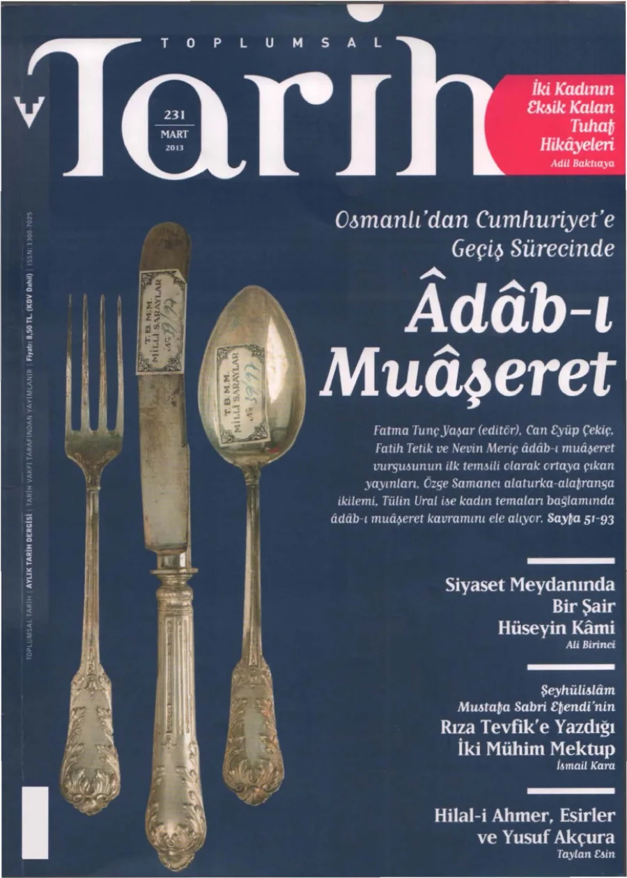 Toplumsal Tarih Sayı 231 Mart kitap kapağı