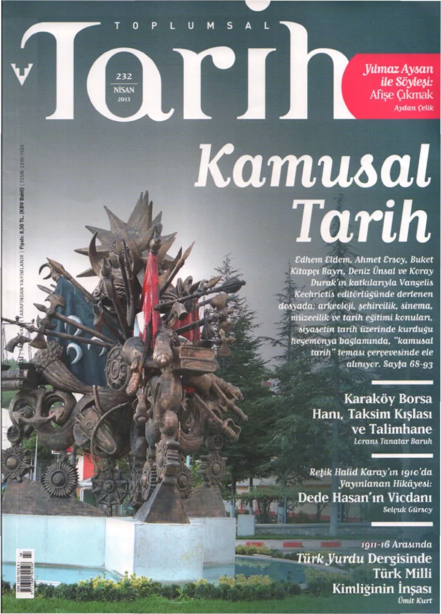 Toplumsal Tarih Sayı 232 Nisan kitap kapağı