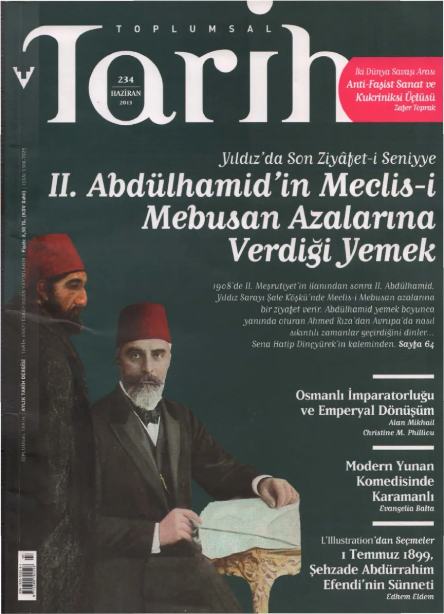 Toplumsal Tarih Sayı 234 Haziran kapak görseli