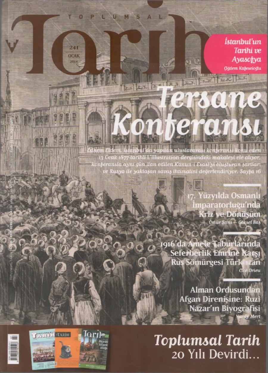 Toplumsal Tarih Sayı 241 Ocak kitap kapağı