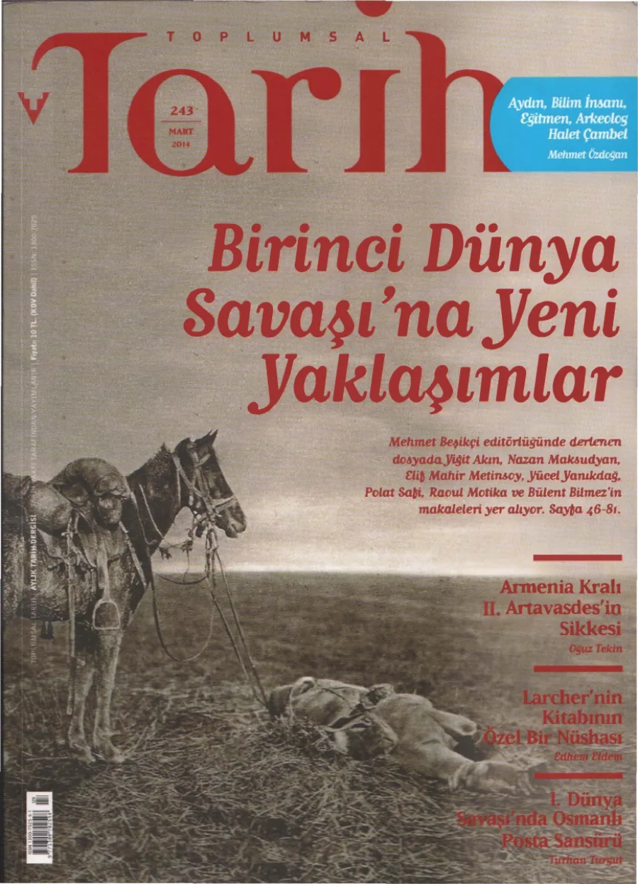 Toplumsal Tarih Sayı 243 Mart kitap kapağı