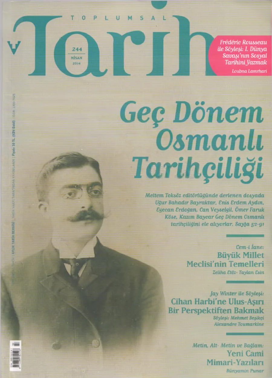 Toplumsal Tarih Sayı 244 Nisan kapak görseli