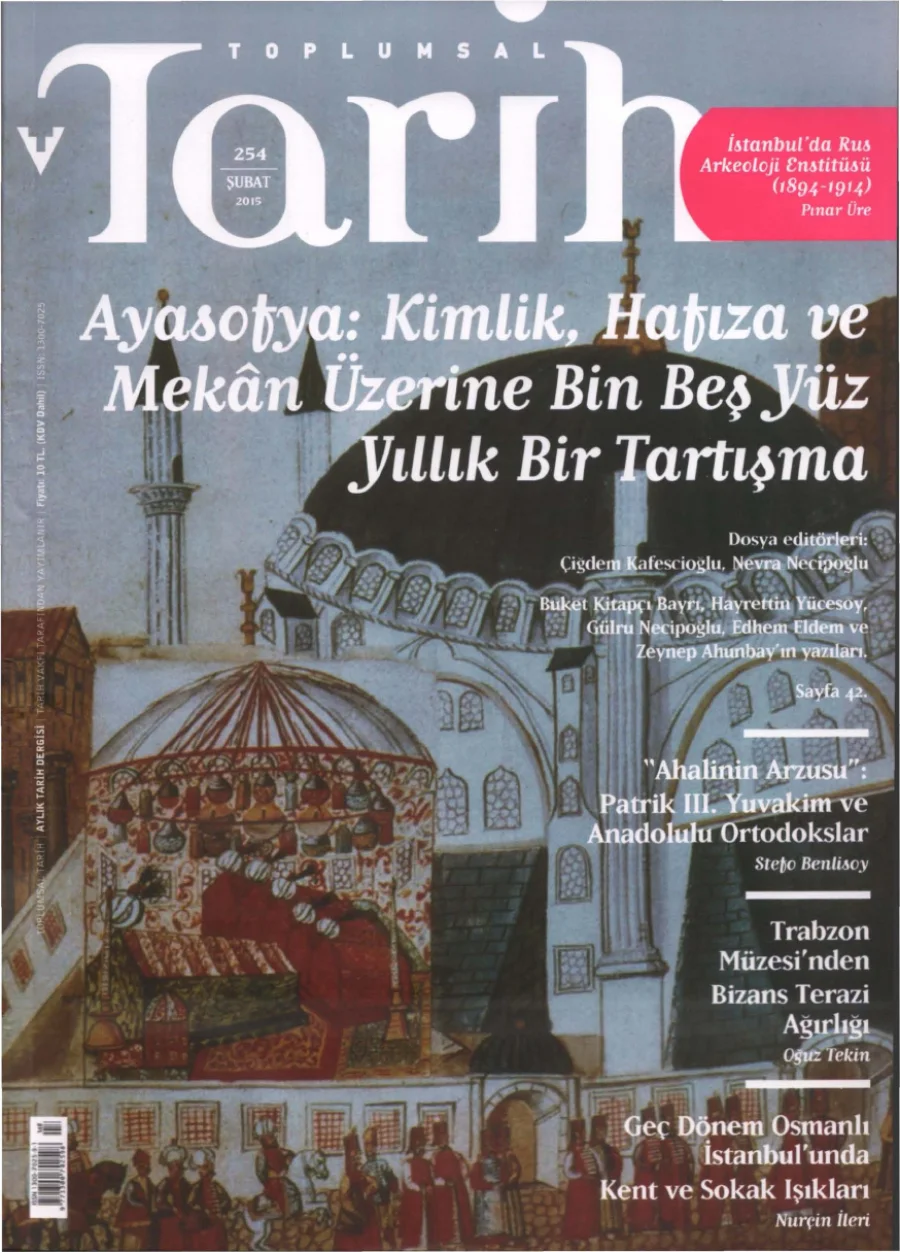 Toplumsal Tarih Sayı 254 Şubat kitap kapağı