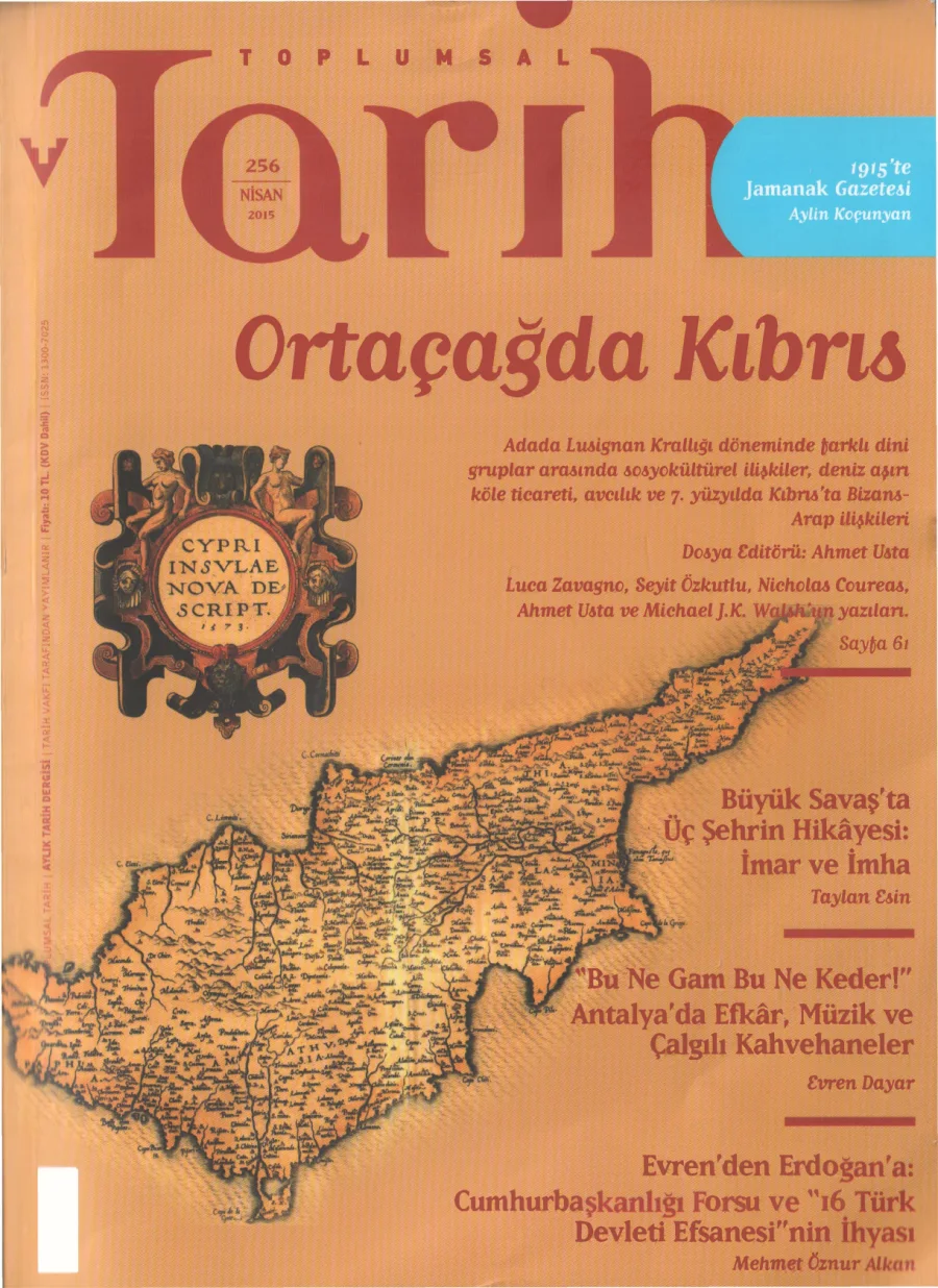 Toplumsal Tarih Sayı 256 Nisan kitap kapağı