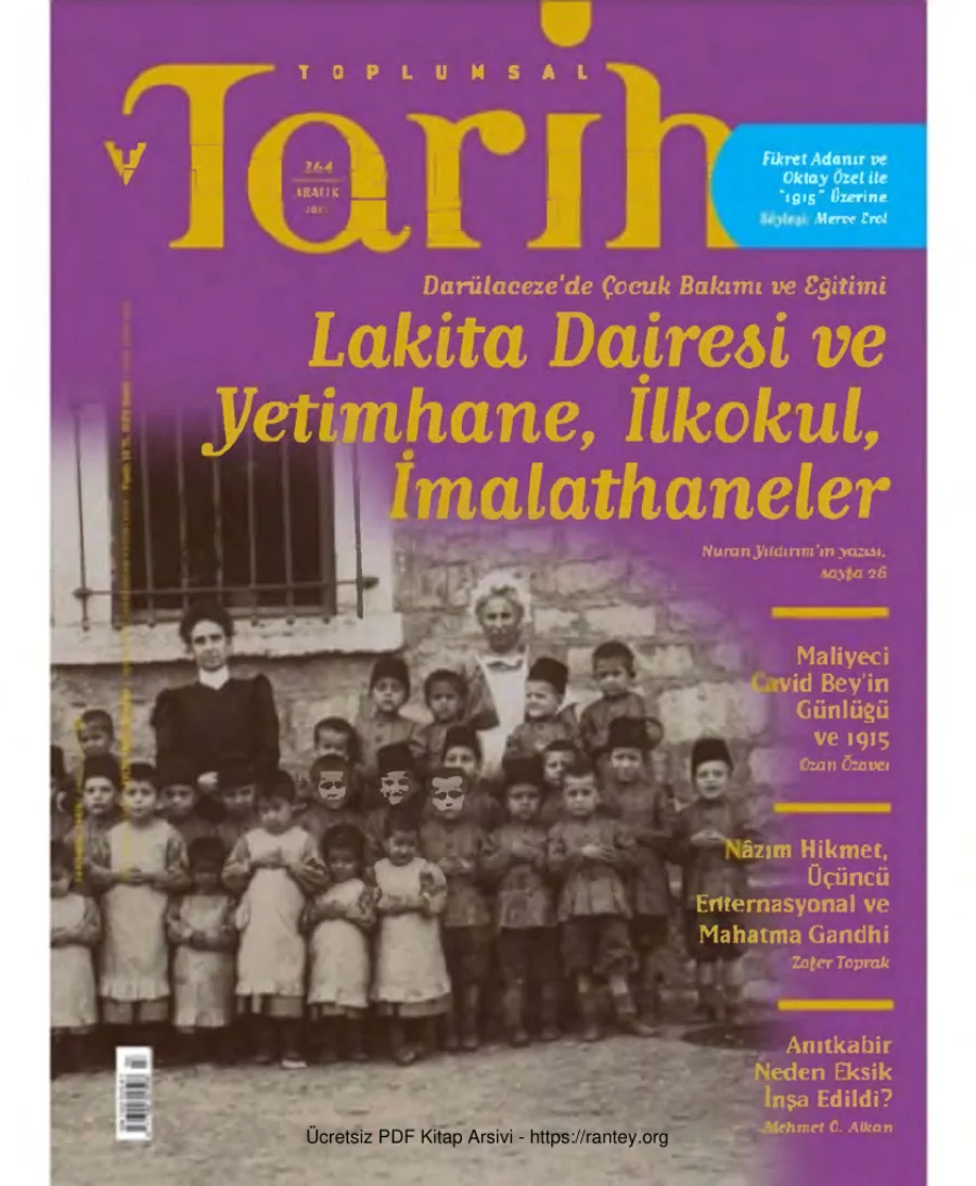 Toplumsal Tarih Sayı 264 kapak görseli
