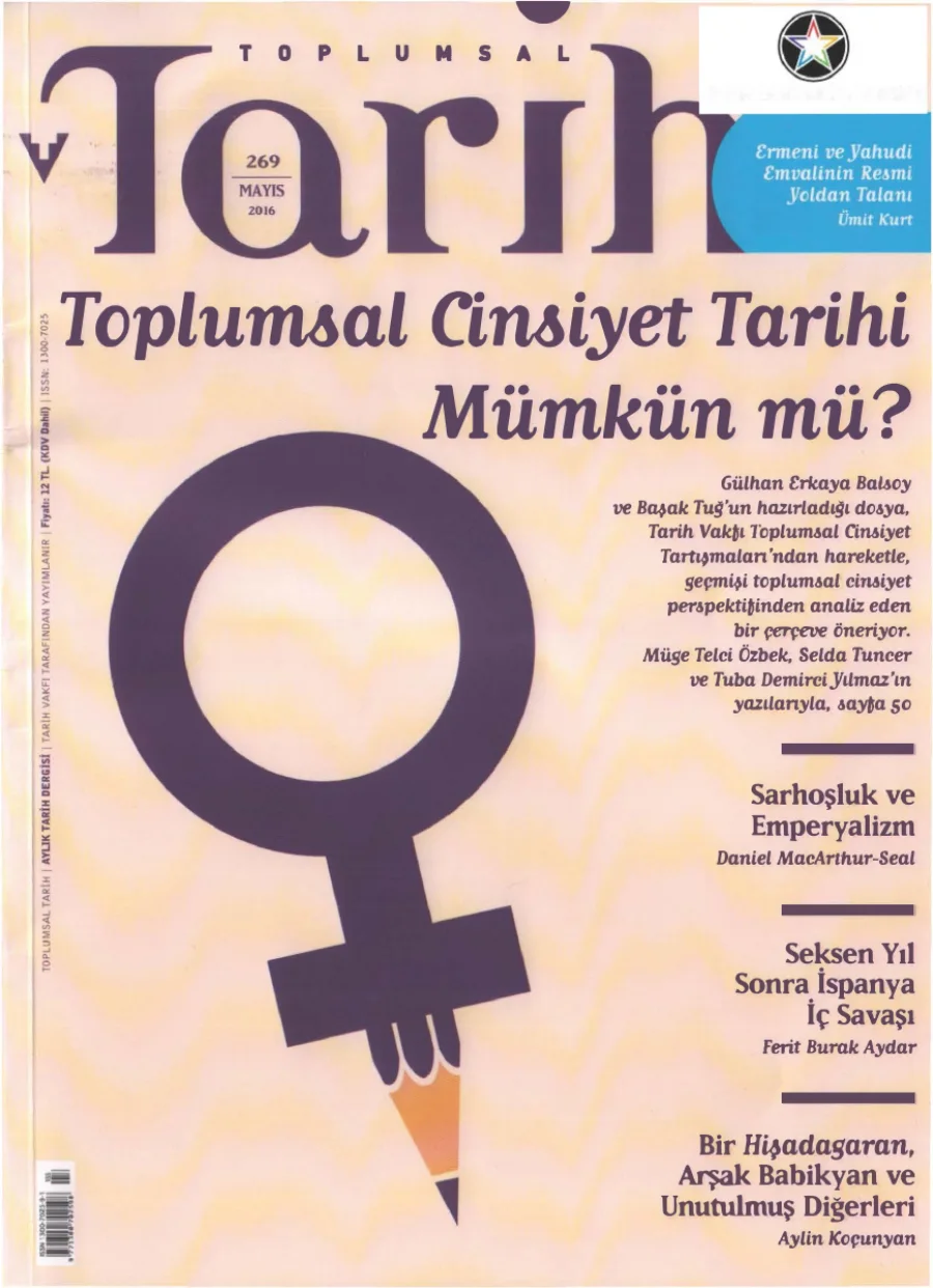 Toplumsal Tarih Sayı 269 Mayıs kapak görseli
