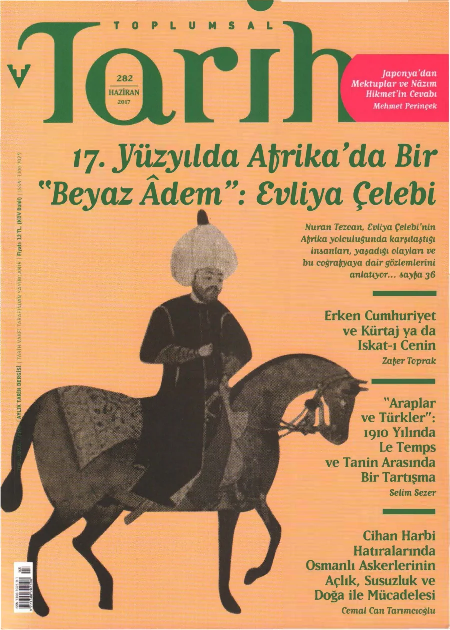 Toplumsal Tarih Sayı 282 Haziran kitap kapağı