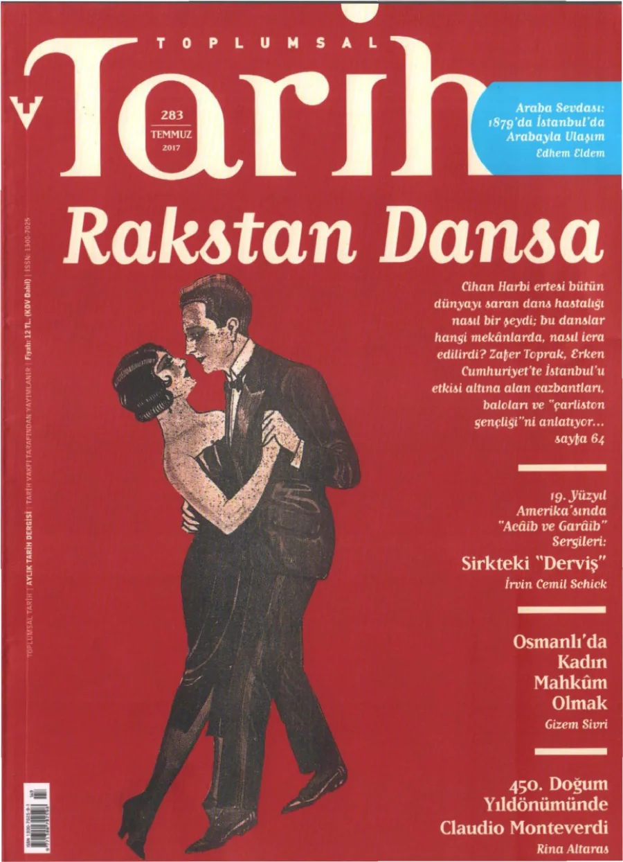 Toplumsal Tarih Sayı 283 Temmuz kitap kapağı