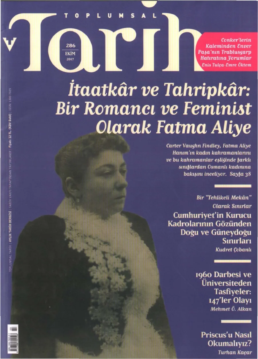 Toplumsal Tarih Sayı 286 Ekim kitap kapağı