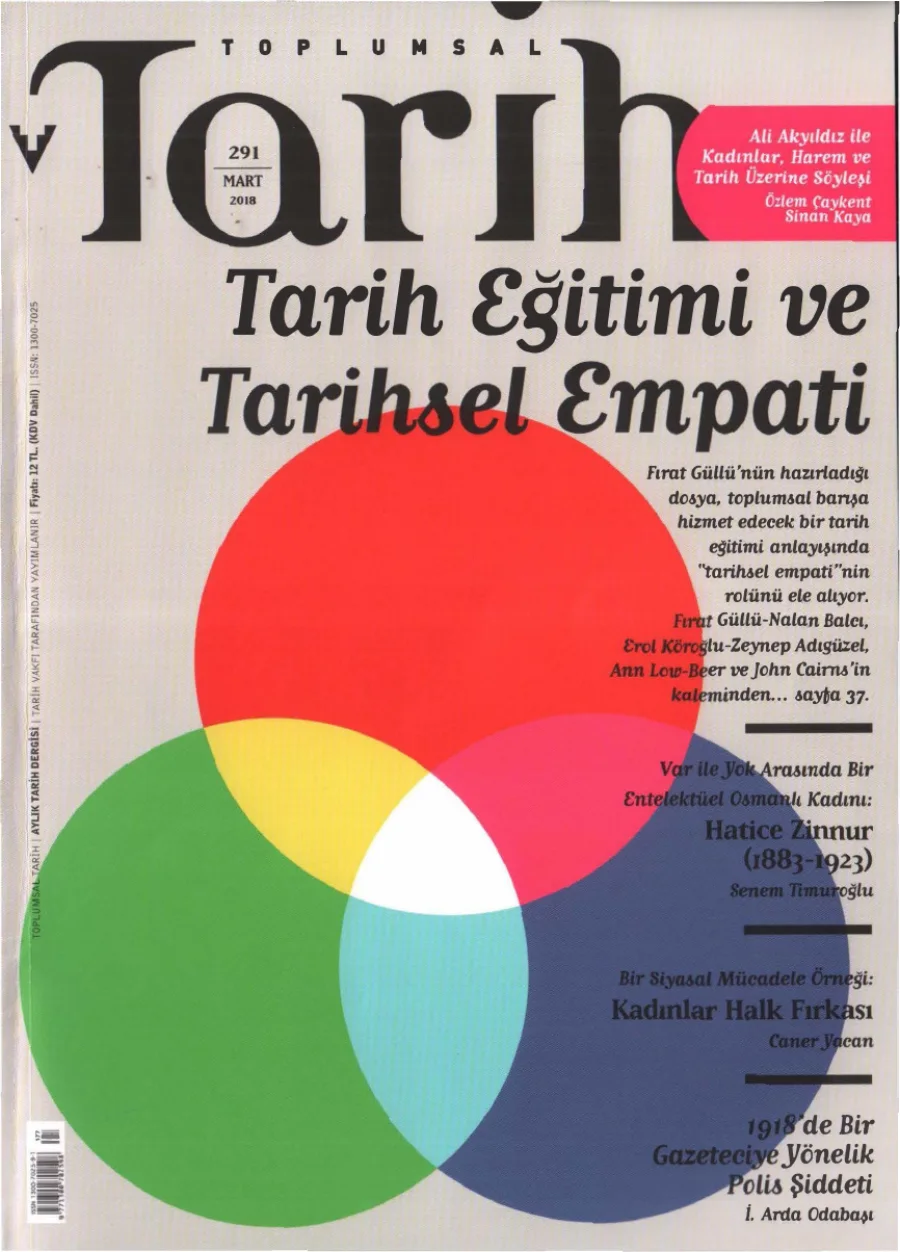 Toplumsal Tarih Sayı 291 Mart kapak görseli