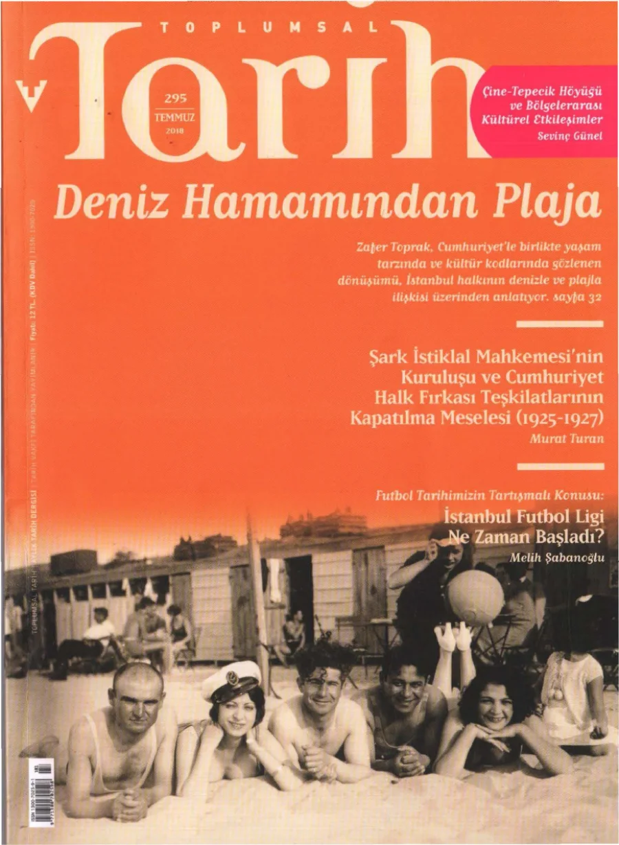 Toplumsal Tarih Sayı 295 Temmuz kitap kapağı