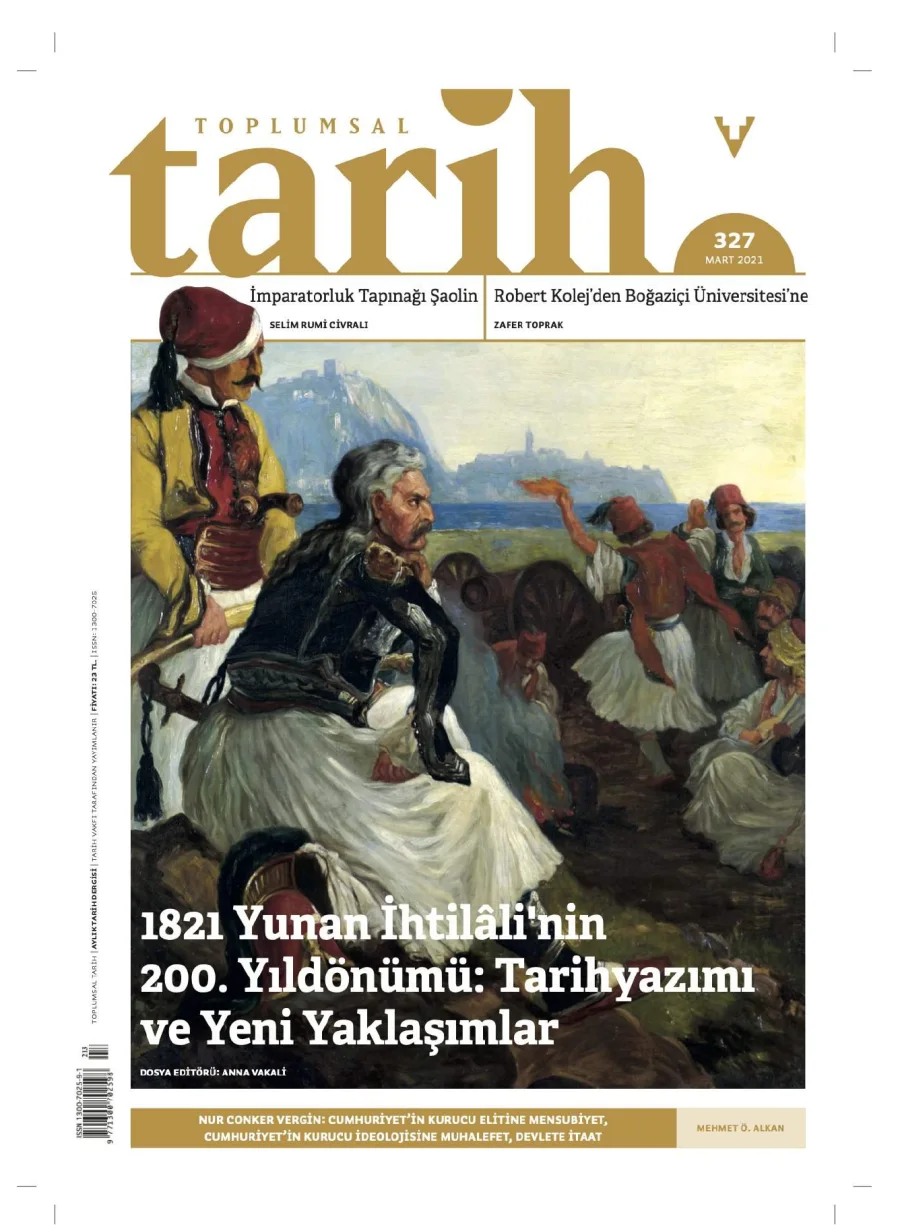 Toplumsal Tarih Sayı 327 Mart kitap kapağı