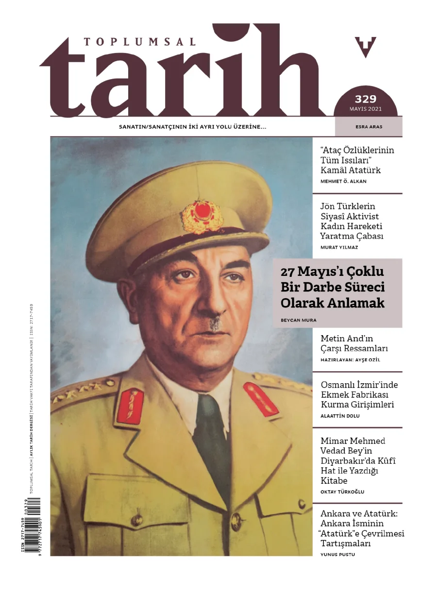 Toplumsal Tarih Sayı 329 Mayıs kitap kapağı