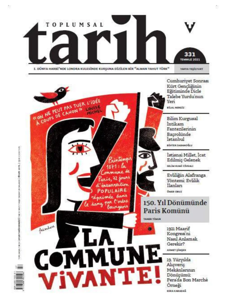 Toplumsal Tarih Sayı 331 Temmuz kitap kapağı