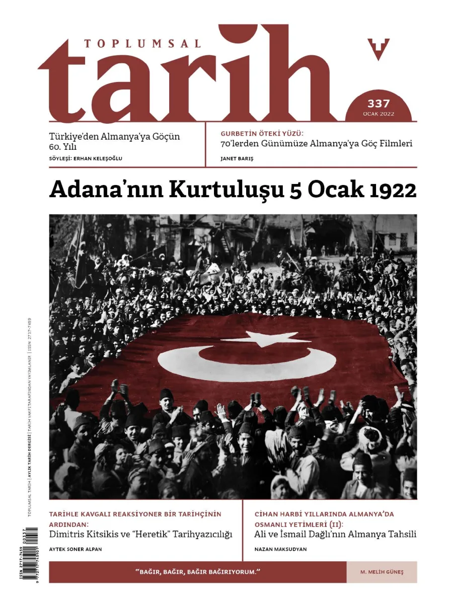 Toplumsal Tarih Sayı 337 Ocak kitap kapağı