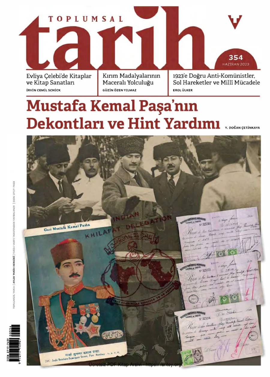 Toplumsal Tarih Sayı 354 Haziran 2023 kapak görseli