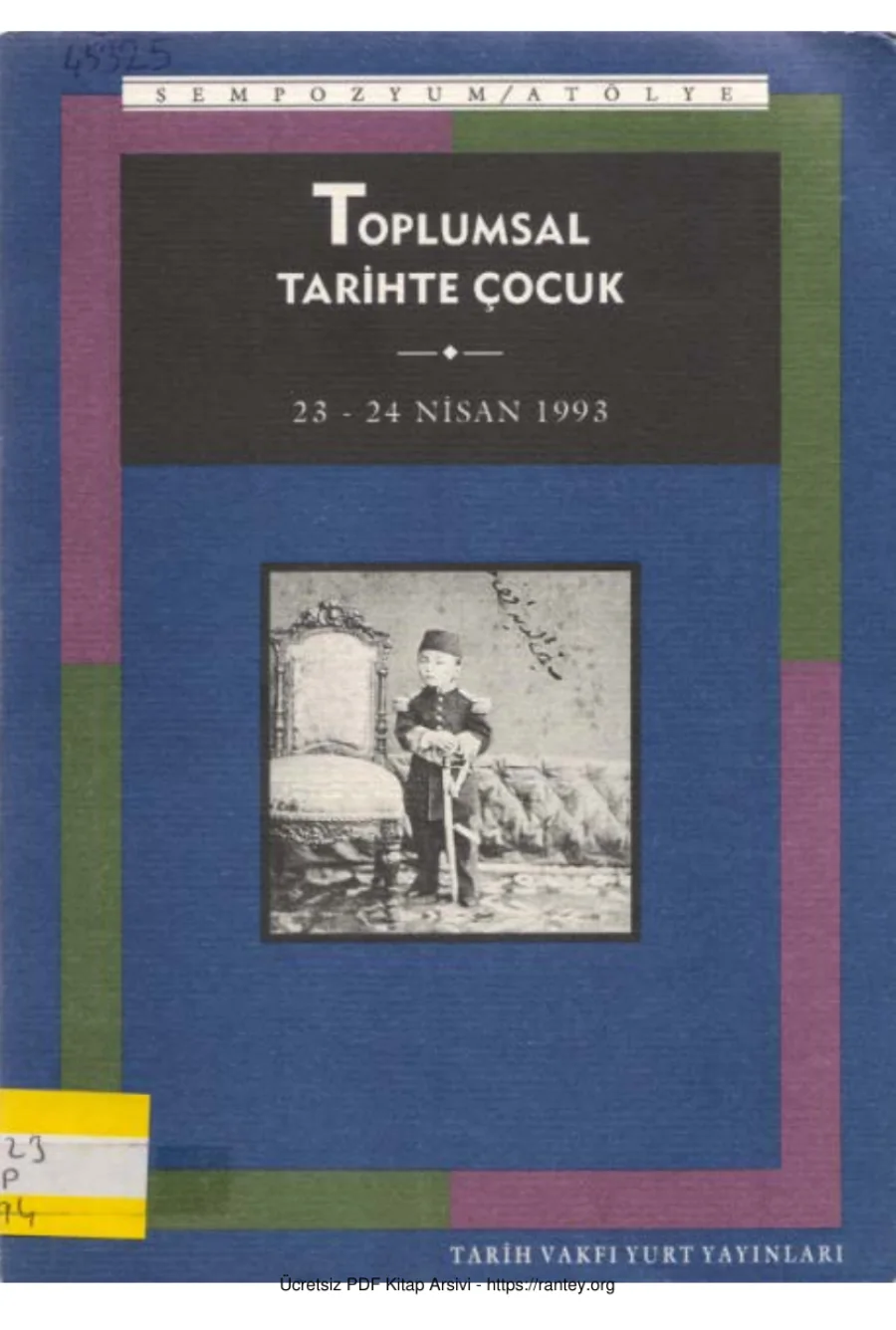 Toplumsal Tarihte Çocuk kapak görseli