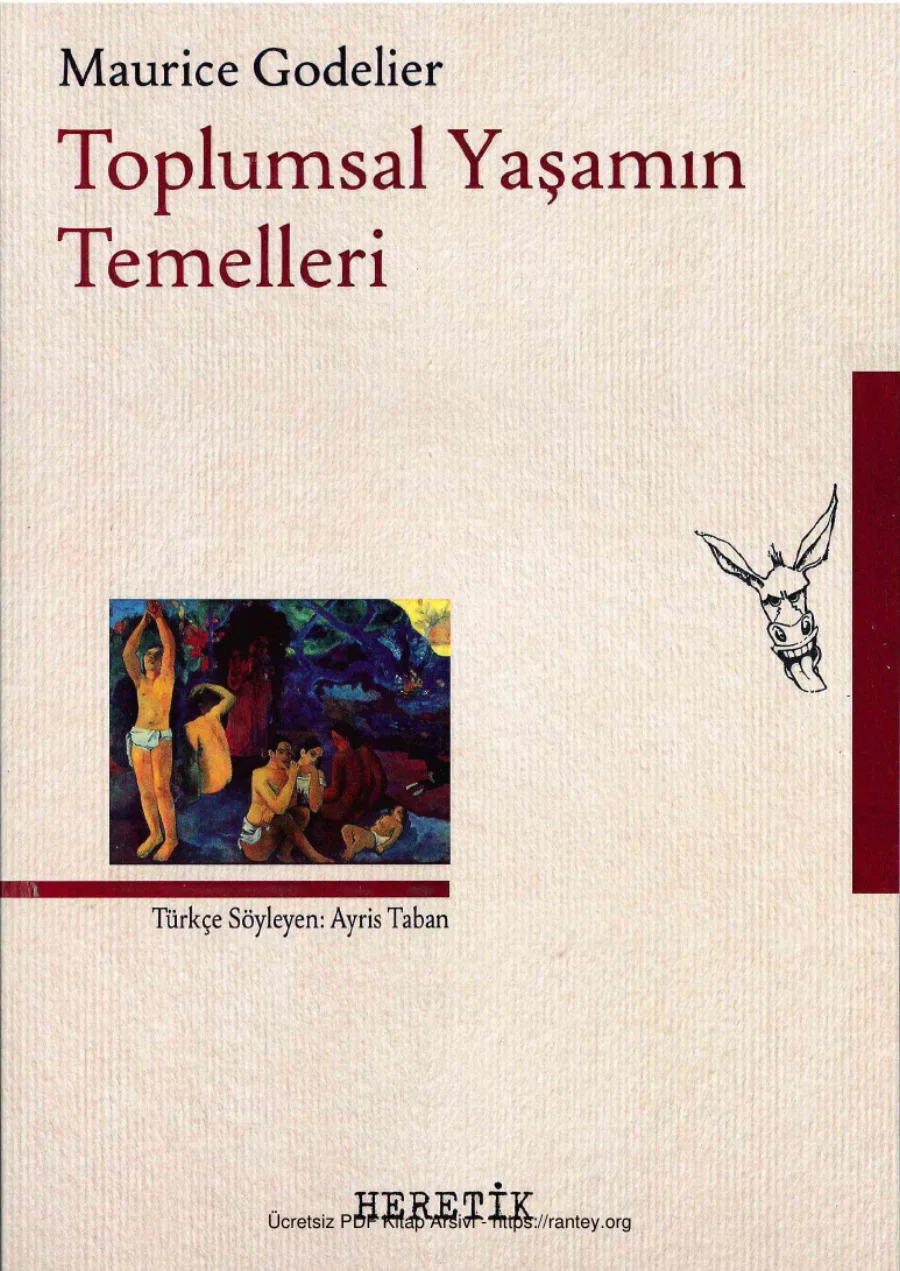 Toplumsal Yaşamın Temelleri kapak görseli