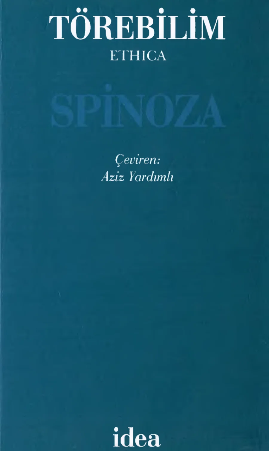 Törebilim Ethica kitap kapağı