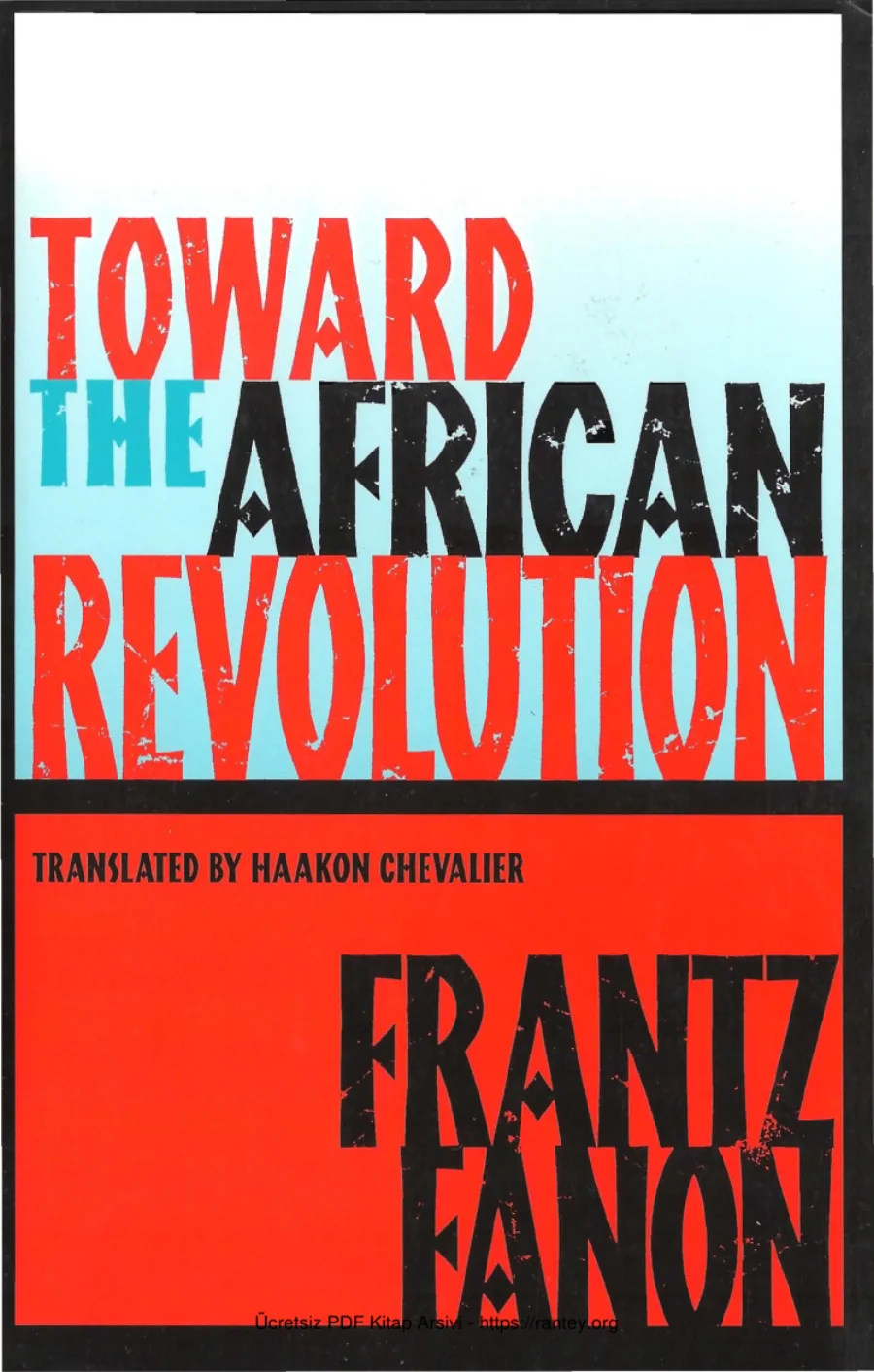 Toward the African Revolution kapak görseli