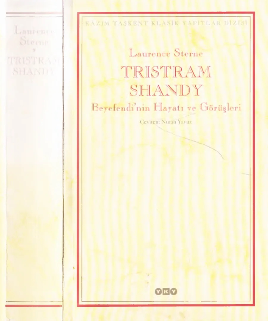 Tristram Shandy Beyefendinin Hayatı ve Görüşleri PDF kapak görseli