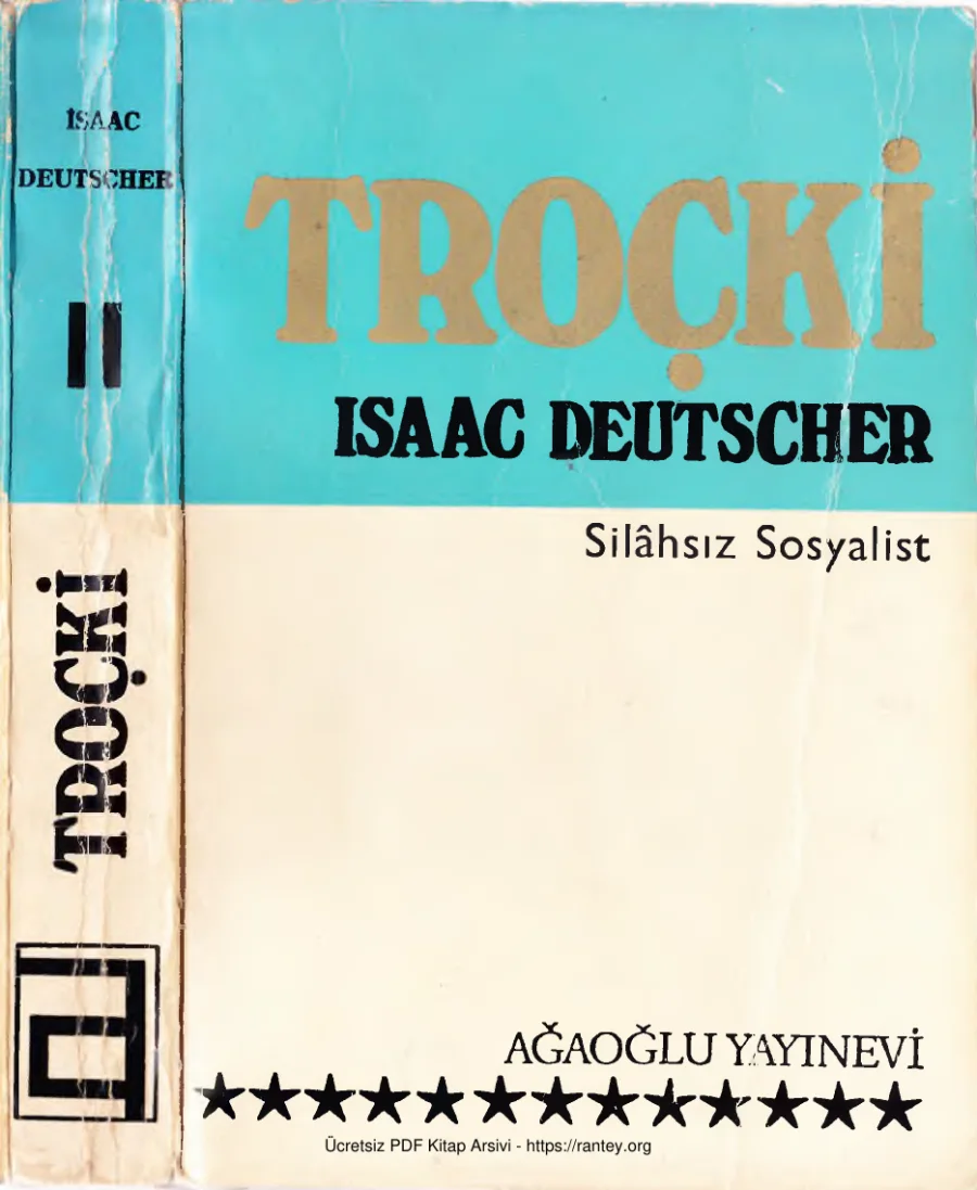 Troçki Cilt 2 Silahsız Sosyalist kapak görseli