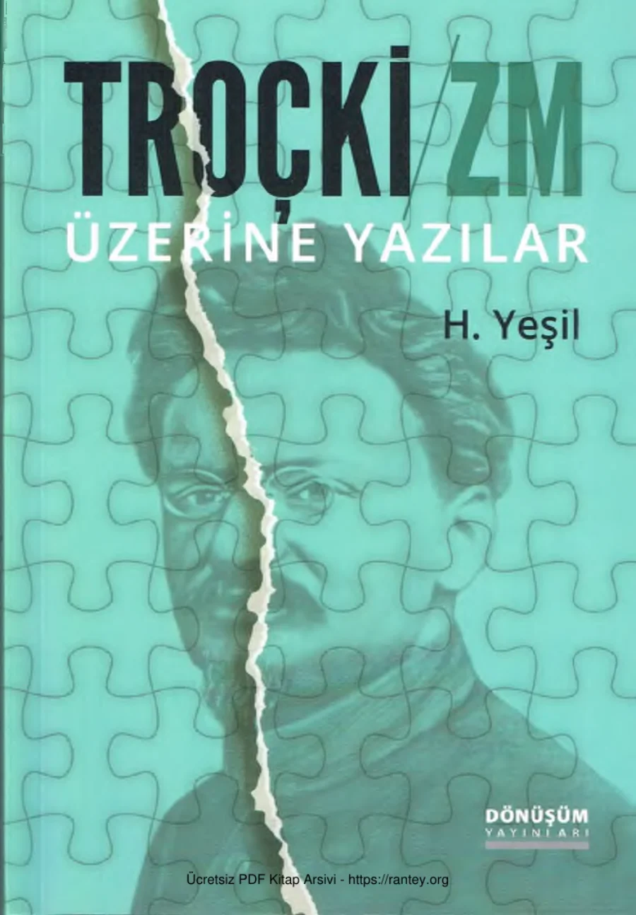 Troçkizm Üzerine Yazılar kapak görseli
