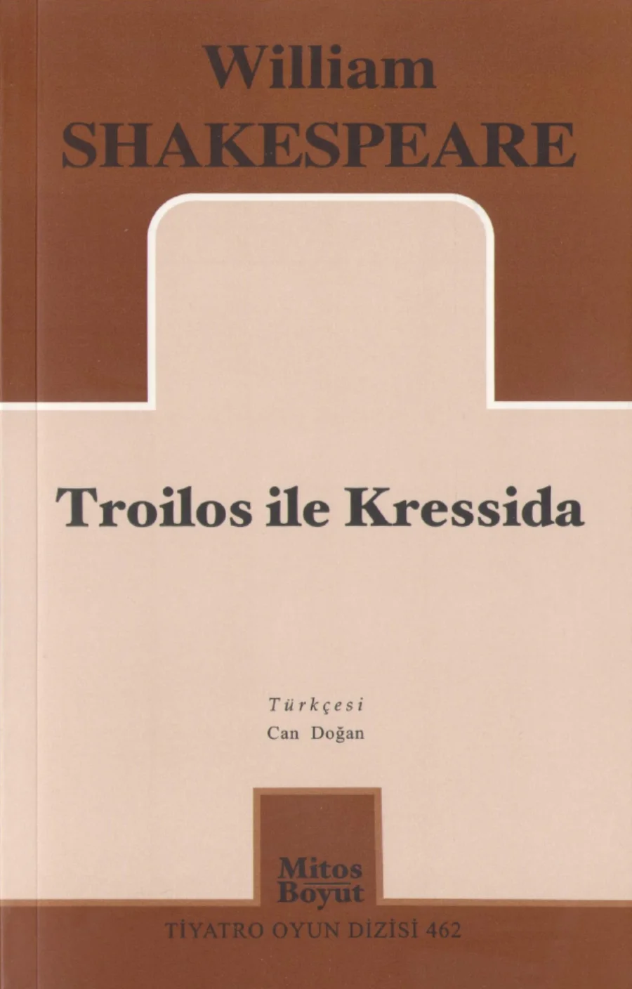 Troilus ile Cressida kitap kapağı