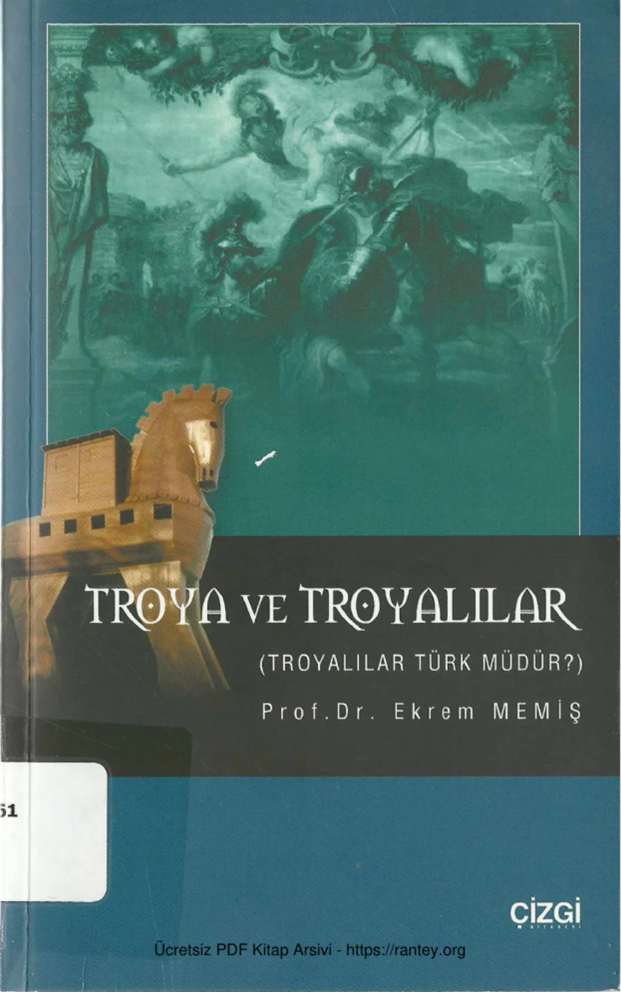 Troya ve Troyalılar Ekin Yayınları kapak görseli