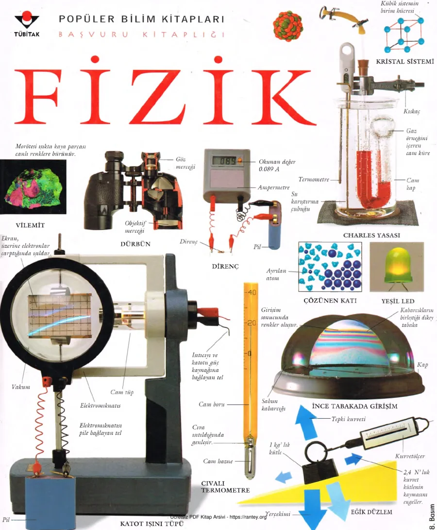 TUBİTAK Fizik kapak görseli