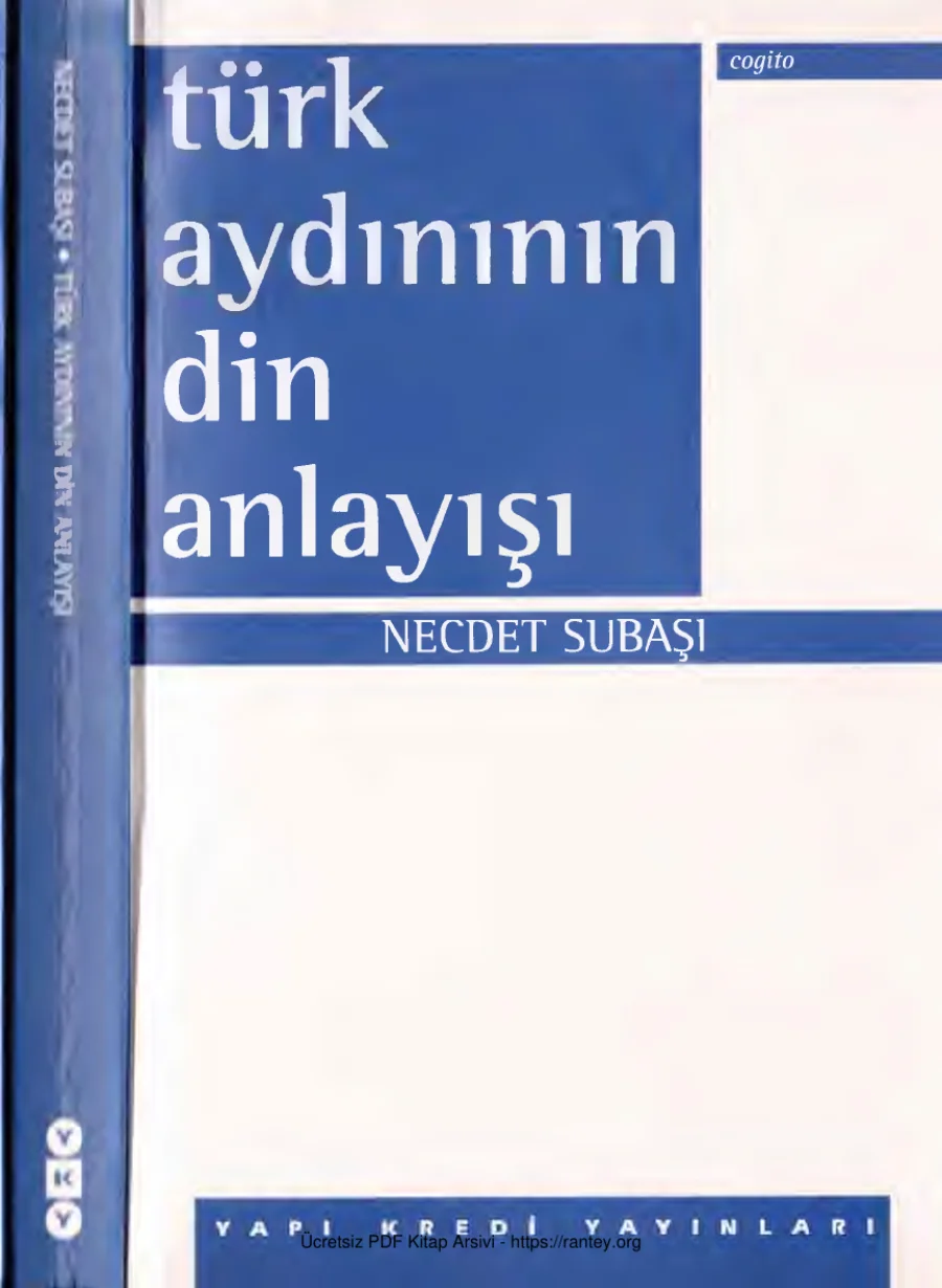 Türk Aydınının Din Anlayışı kapak görseli
