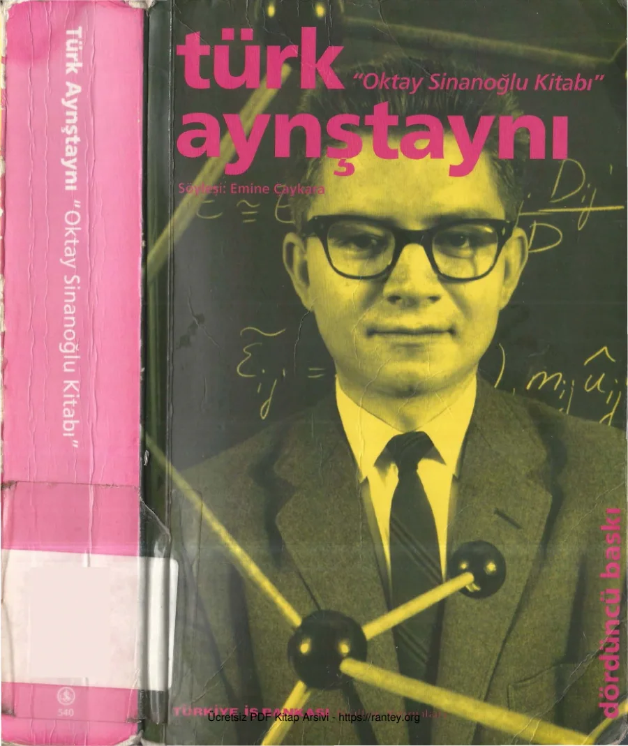 Türk Aynştaynı Oktay Sinanoğlu kapak görseli