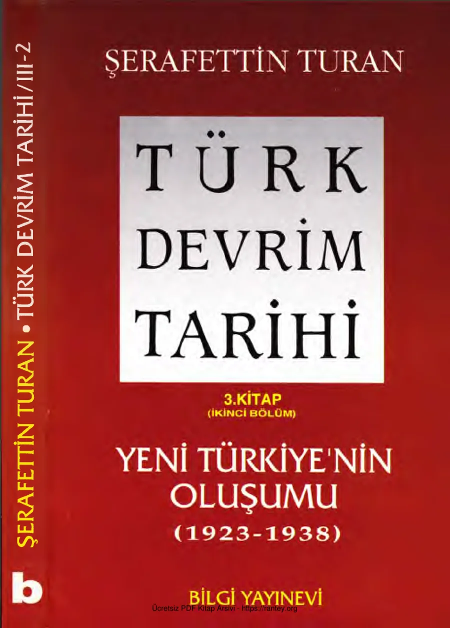 Türk Devrim Tarihi 3 2 Kitap kapak görseli