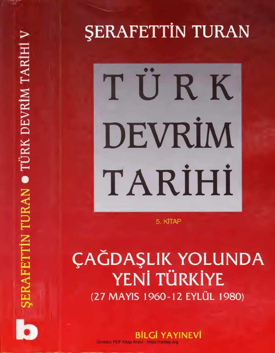 Türk Devrim Tarihi 5 kapak görseli