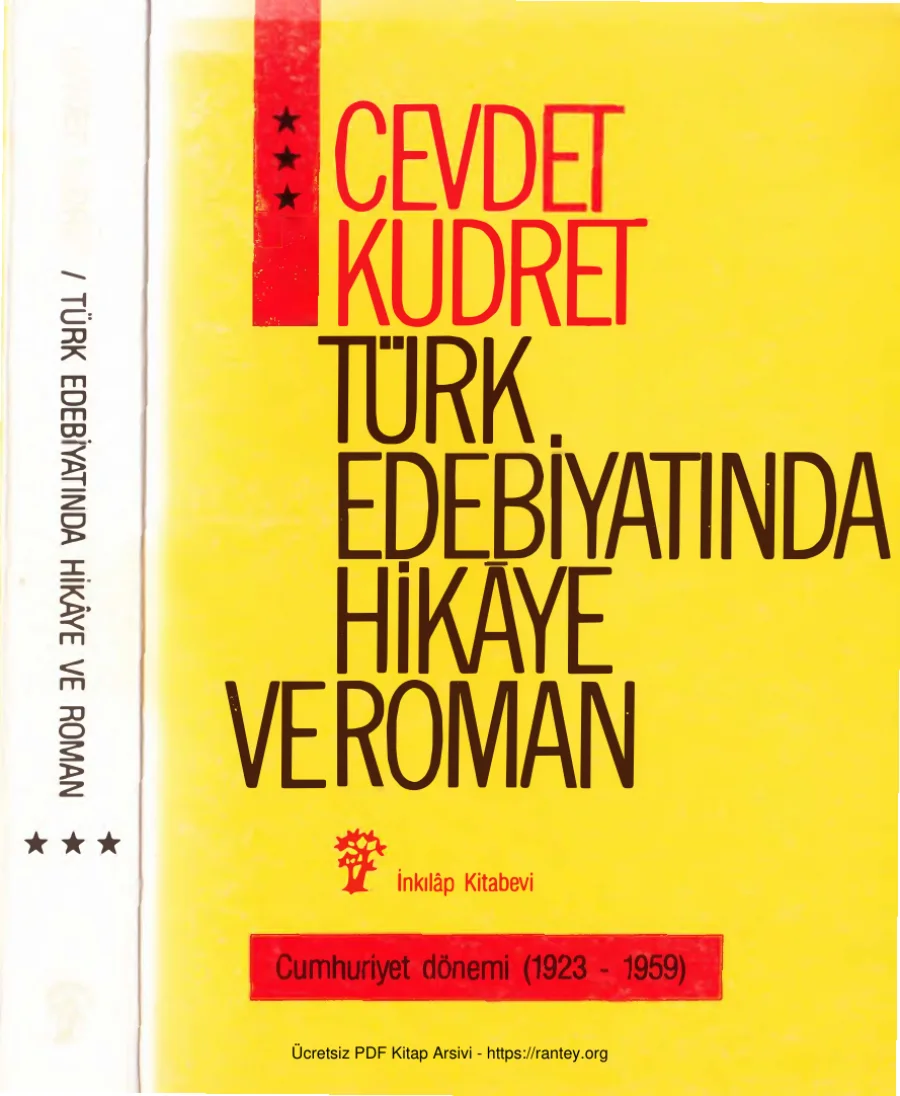 Türk Edebiyatında Hikaye ve Roman 1923 1959 Cilt 3 kapak görseli