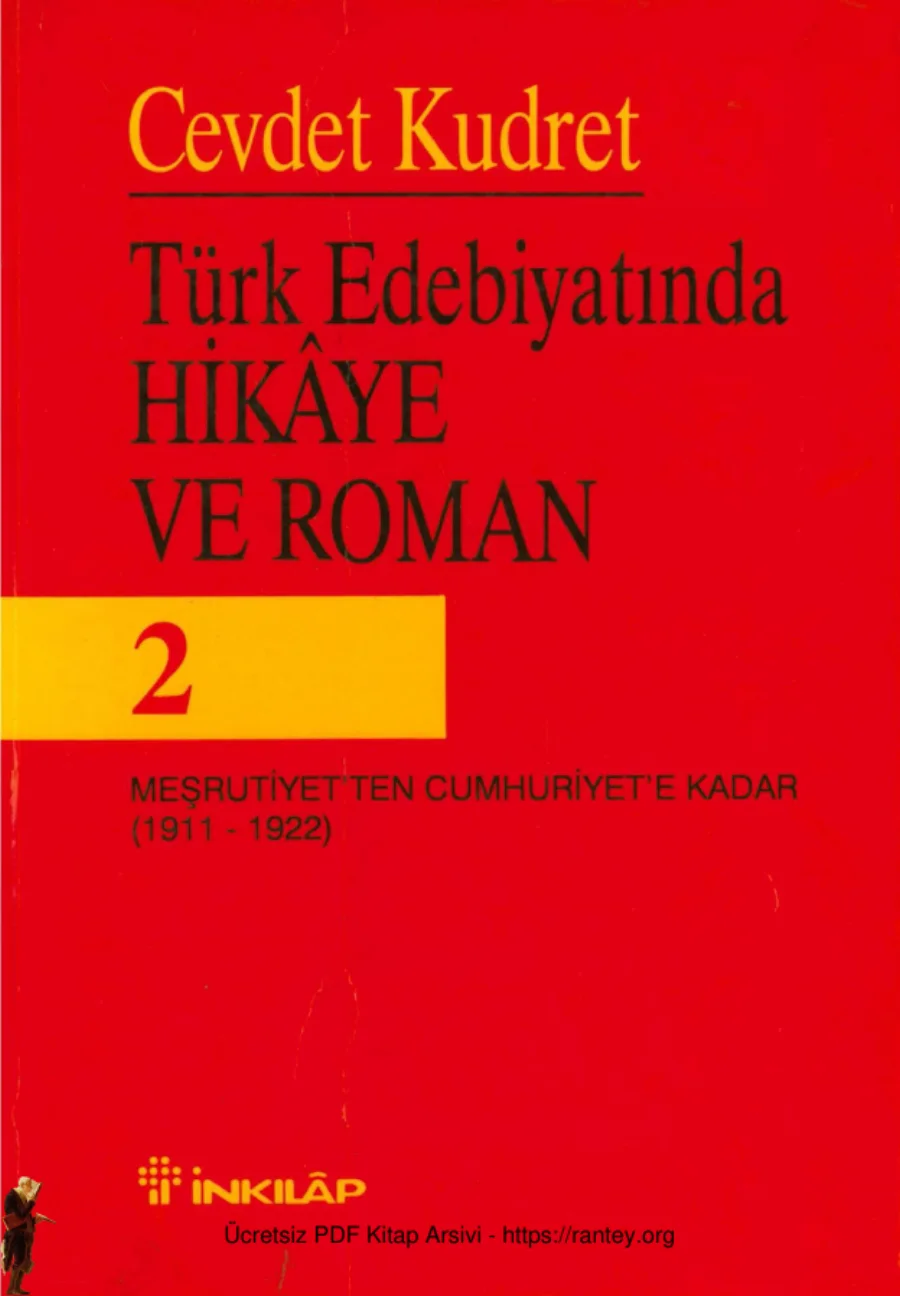 Türk Edebiyatında Hikâye ve Roman 2: 1911-1922 kapak görseli