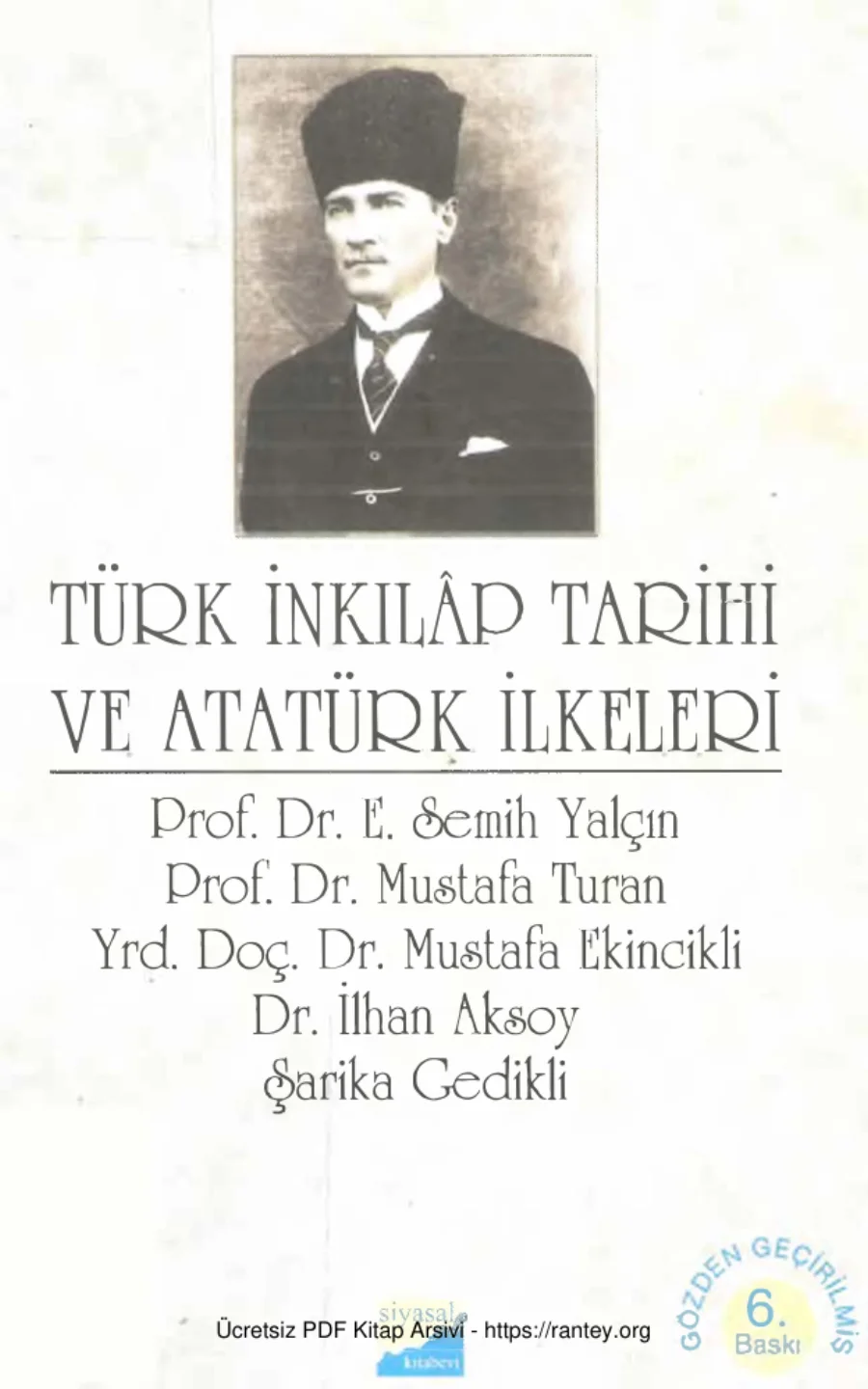 Türk İnkılap Tarihi ve Atatürk İlkeleri kapak görseli