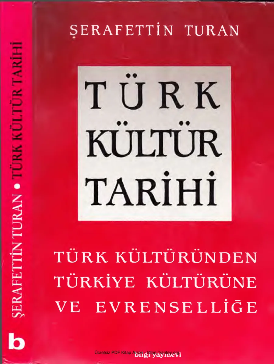 Türk Kültür Tarihi kapak görseli