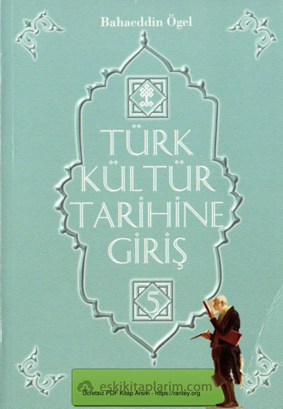 Türk Kültür Tarihine Giriş Cilt 5 kapak görseli